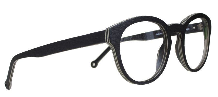 monkeyglasses - Brillenfassung rund schwarz
